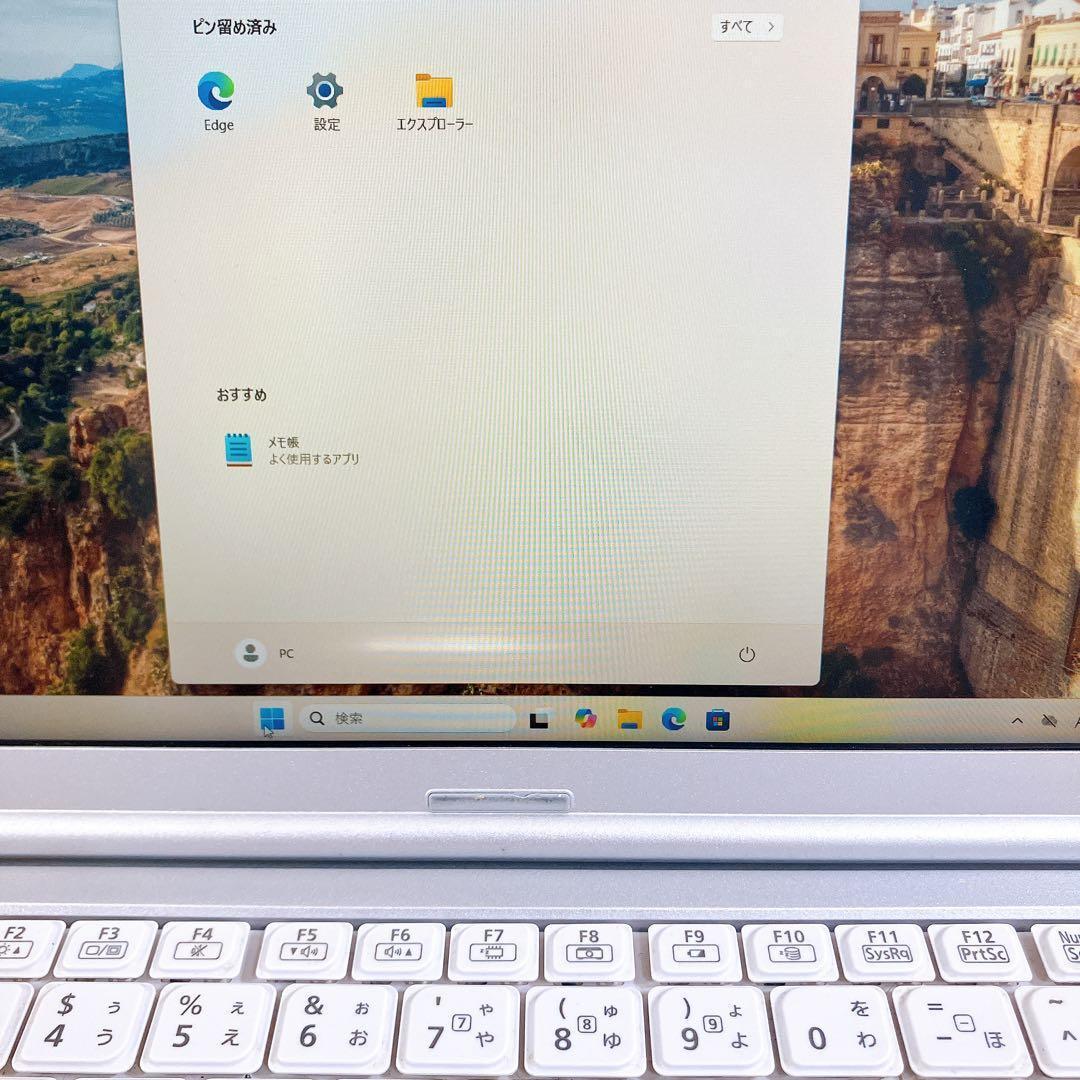軽量 Let's note CF-SV8 ノートPC WIN11 第8世代