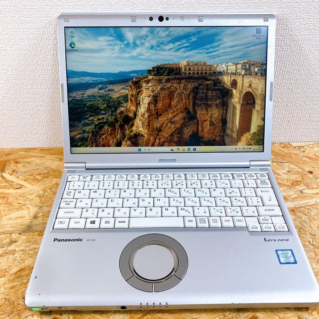 軽量 Let's note CF-SV8 ノートPC WIN11 第8世代