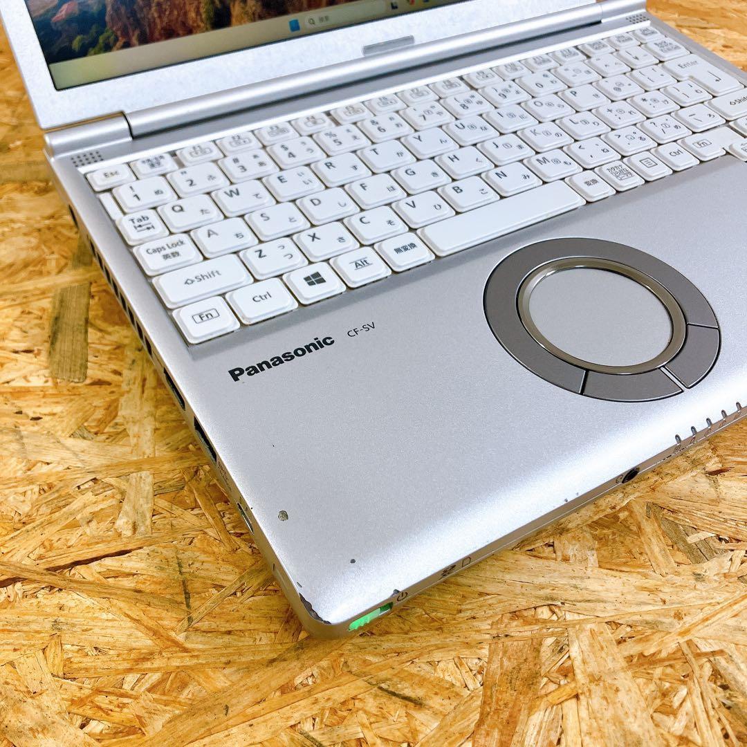 軽量 Let's note CF-SV8 ノートPC WIN11 第8世代