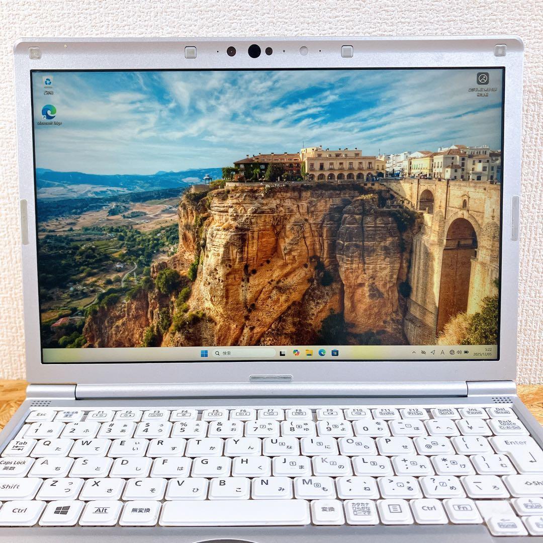 軽量 Let's note CF-SV8 ノートPC WIN11 第8世代