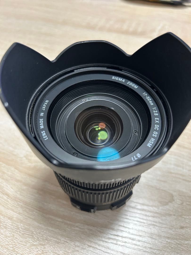 【パール】美品　【ニコン用】SIGMA 17-50mm F2.8 レンズ