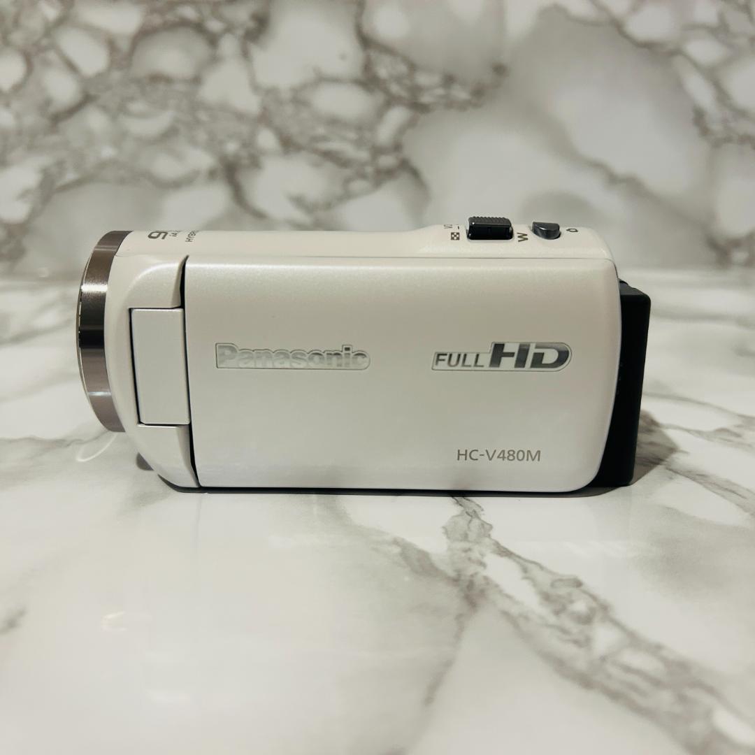 Panasonic HDビデオカメラ HC-V480M ホワイト