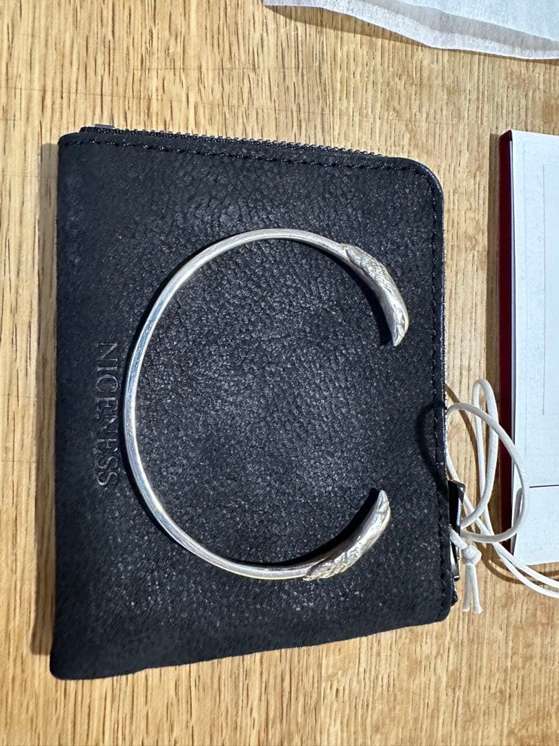 ミ*ク様 niseness S.E.BLOW シルバー　バングル