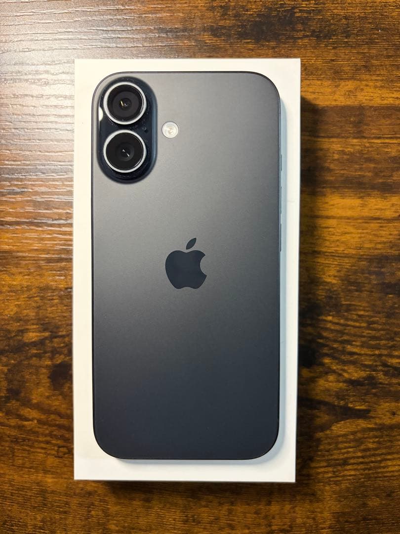 Apple iPhone16 128GB ブラック