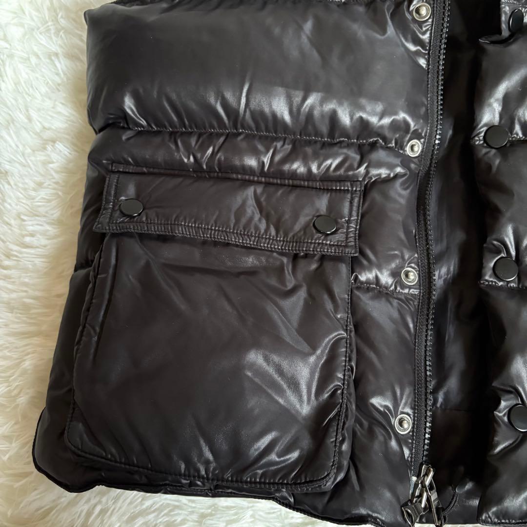 Ralph Lauren ラルフローレン ラグビーファー付き　ダウンベスト