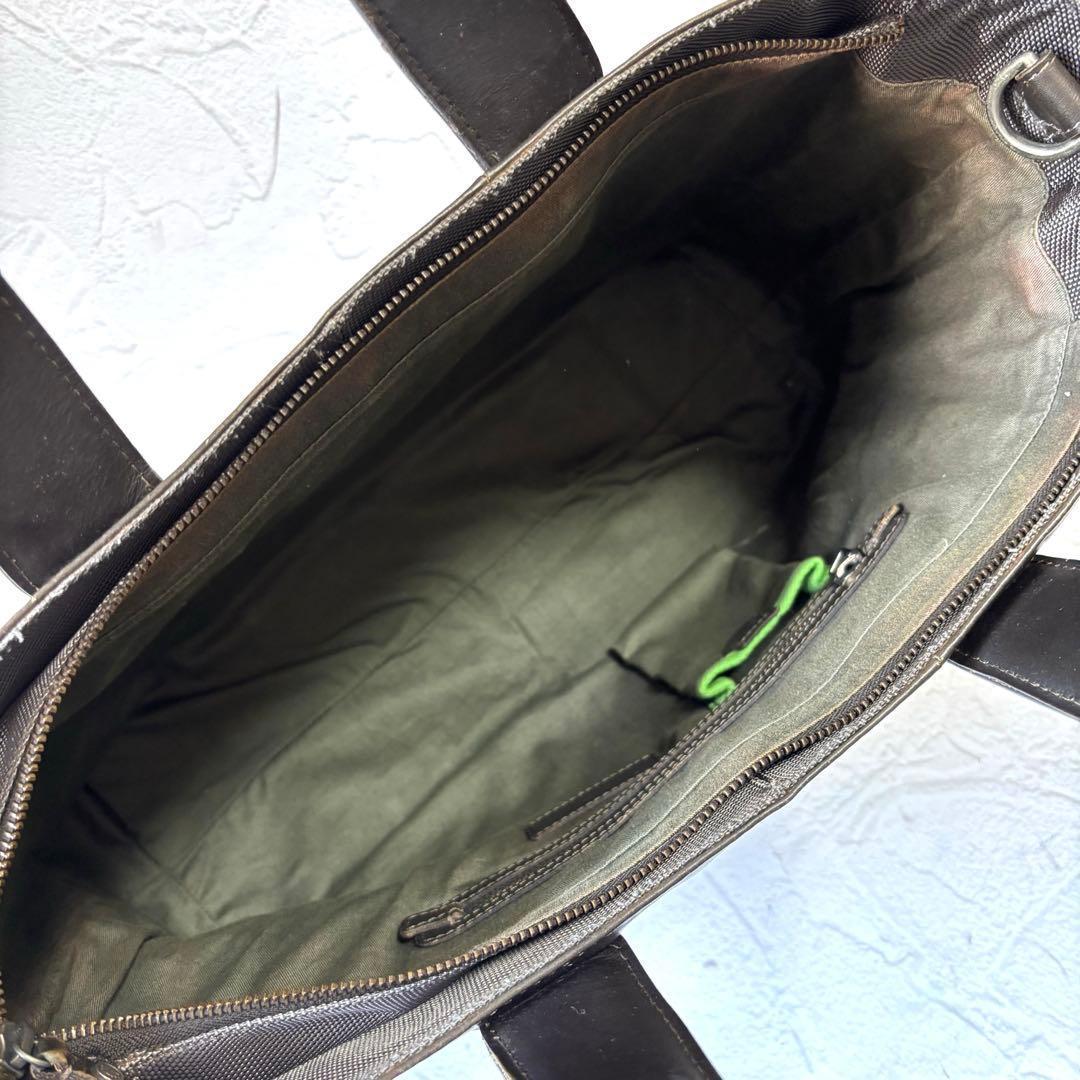 【希少】ディーゼル トートバッグ 2way 本革 ブラウン ウォッシュ加工