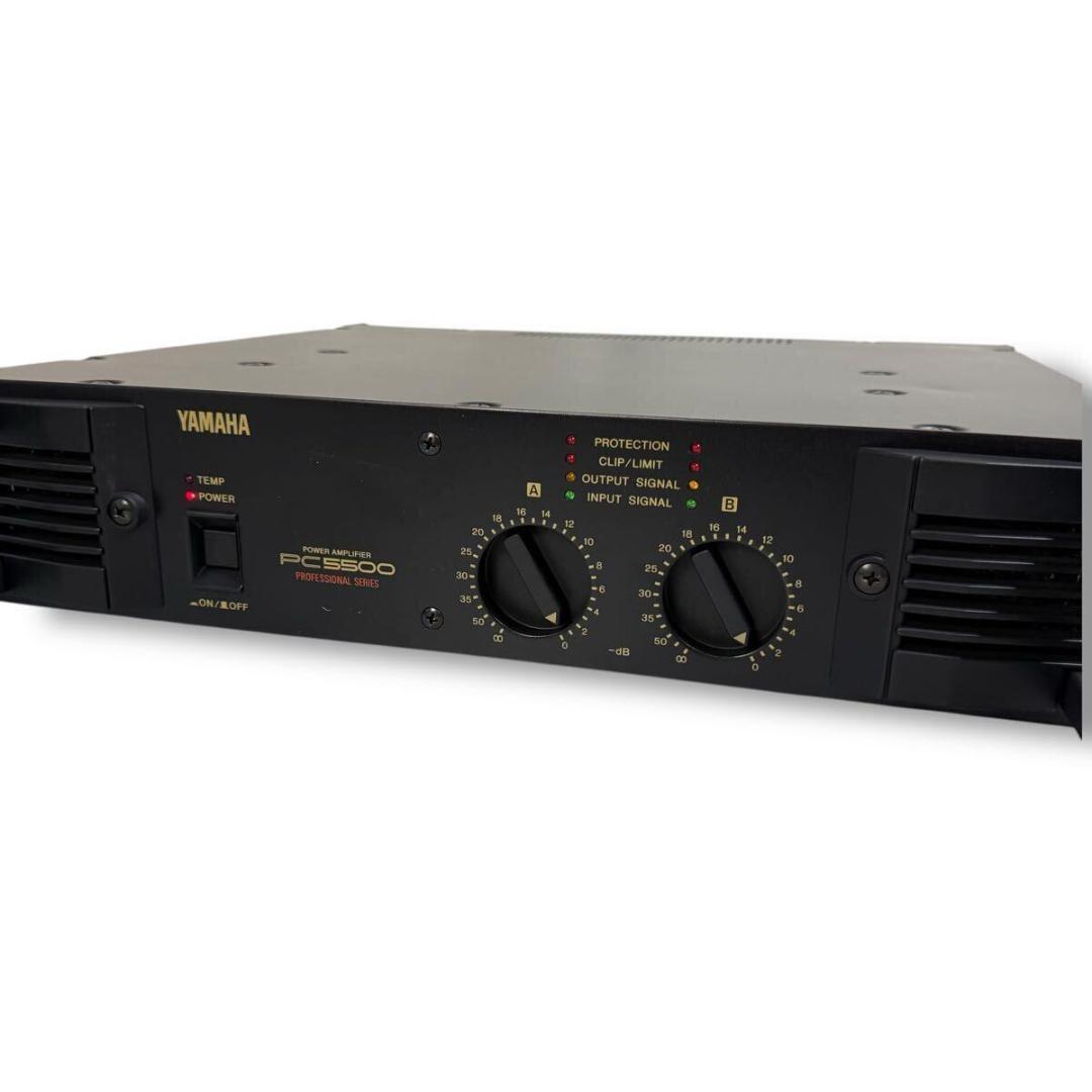 【希少品】YAMAHA PC5500 パワーアンプ 業務用アンプ 取扱説明書付き