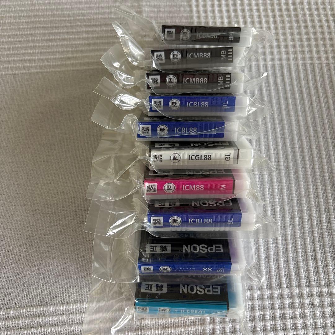 Epson 高品質　大型プリンター インクカートリッジ10個付