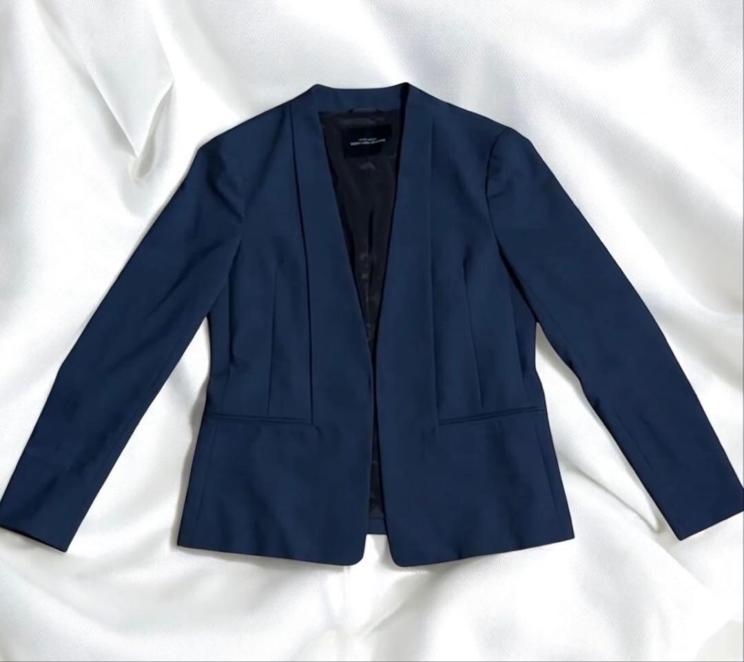 【美品】Green Label Relaxing スーツ セットアップ ネイビー