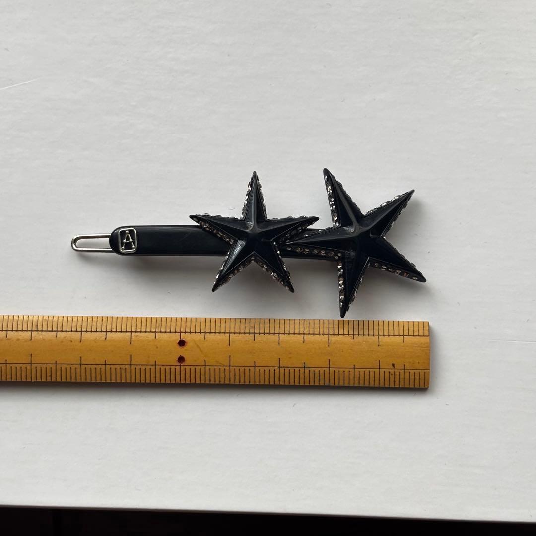 アレクサンドルドゥパリ　ボールピン　スター　星　ブラック　黒　ピン