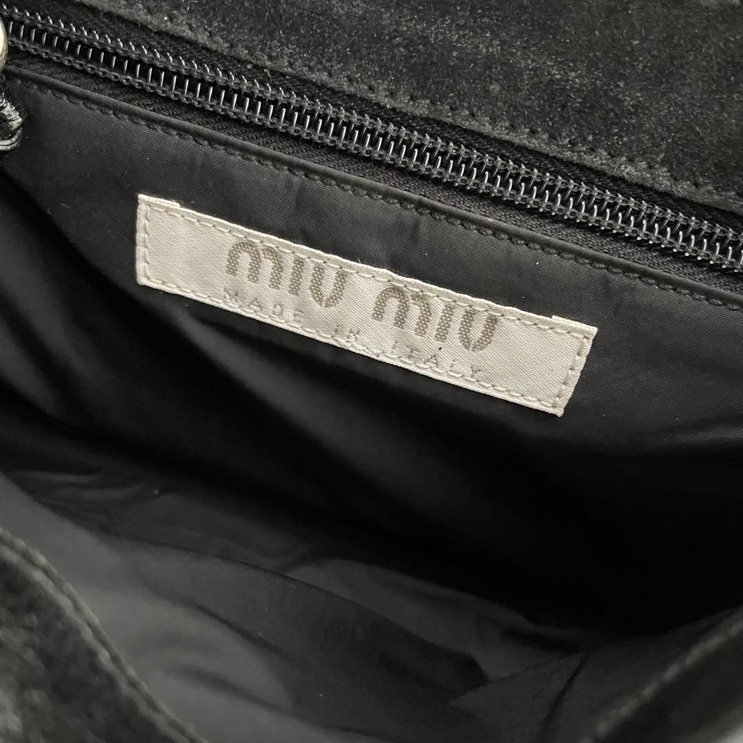 バッグ MIU MIU 90s Leather Shoulder Bag