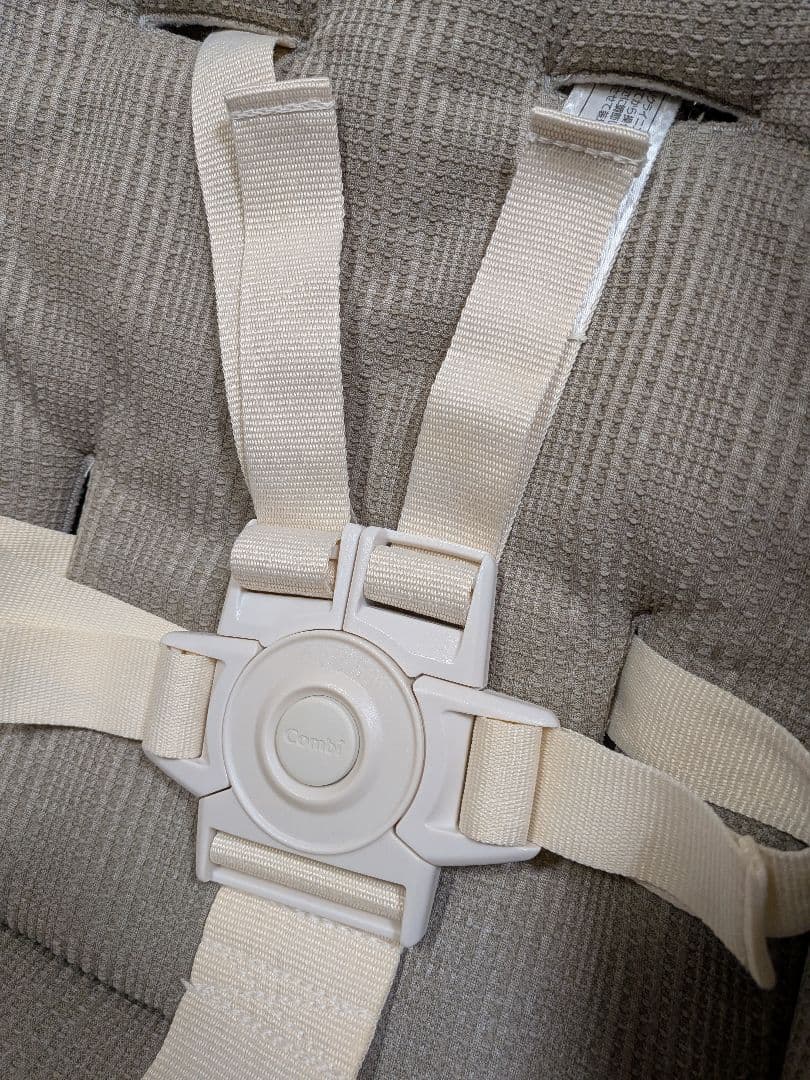 【すー★】コンビ ネムリラ マーブルベージュ ハイローチェア★エルゴ授乳ク