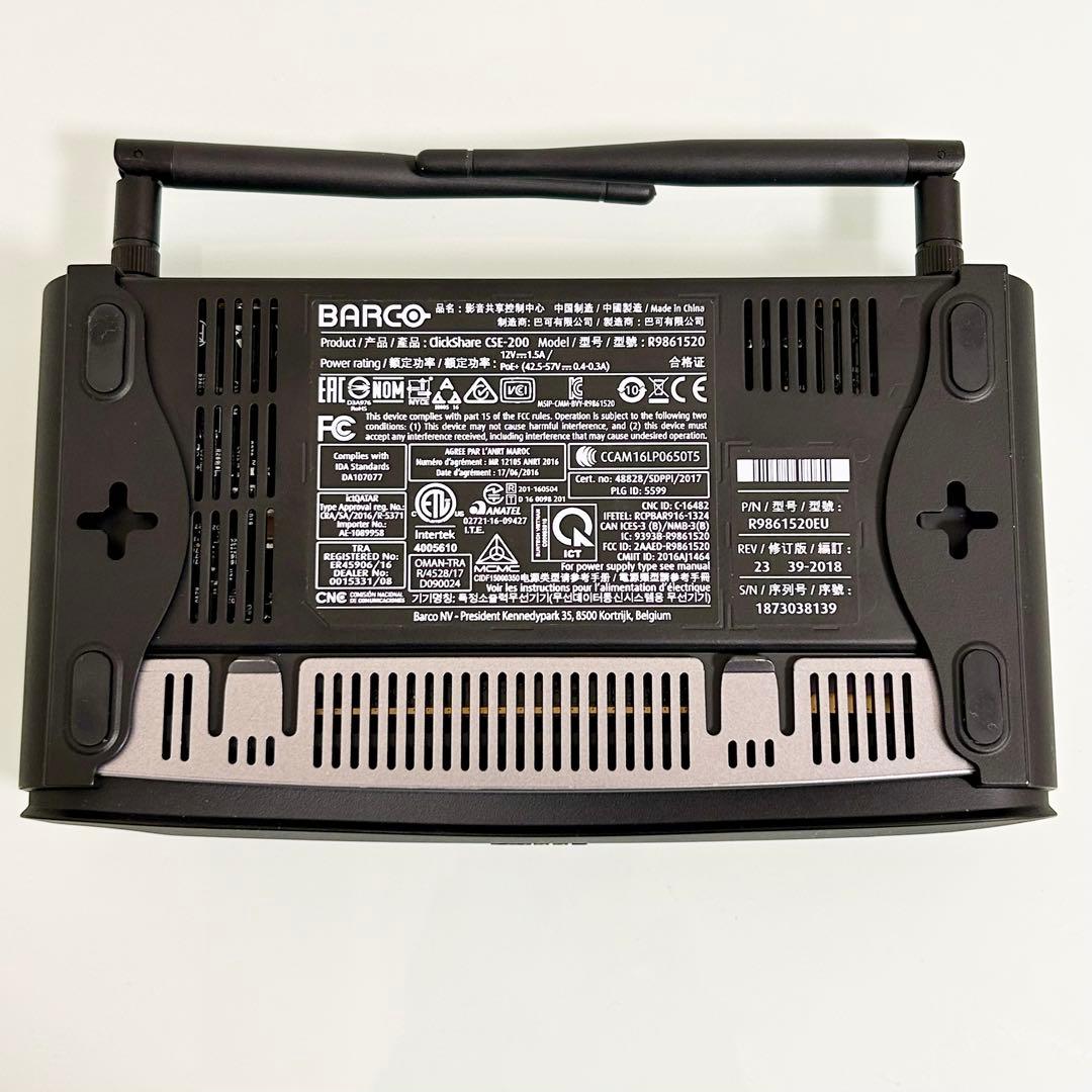 BARCO ワイヤレス 会議用マイク ClickShare CSE-200