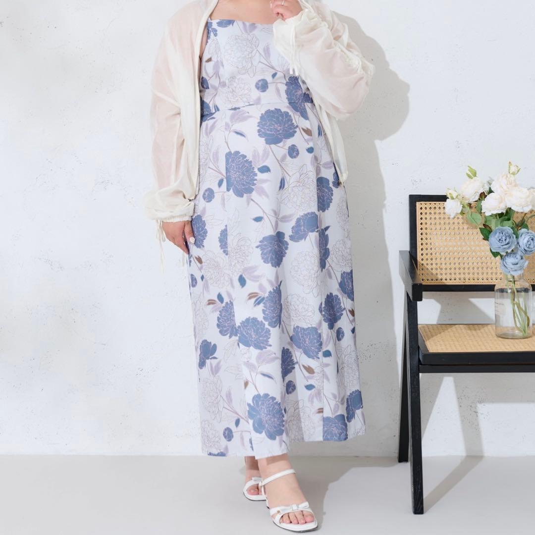 大きいサイズ　浴衣　付属帯つき Louiosy