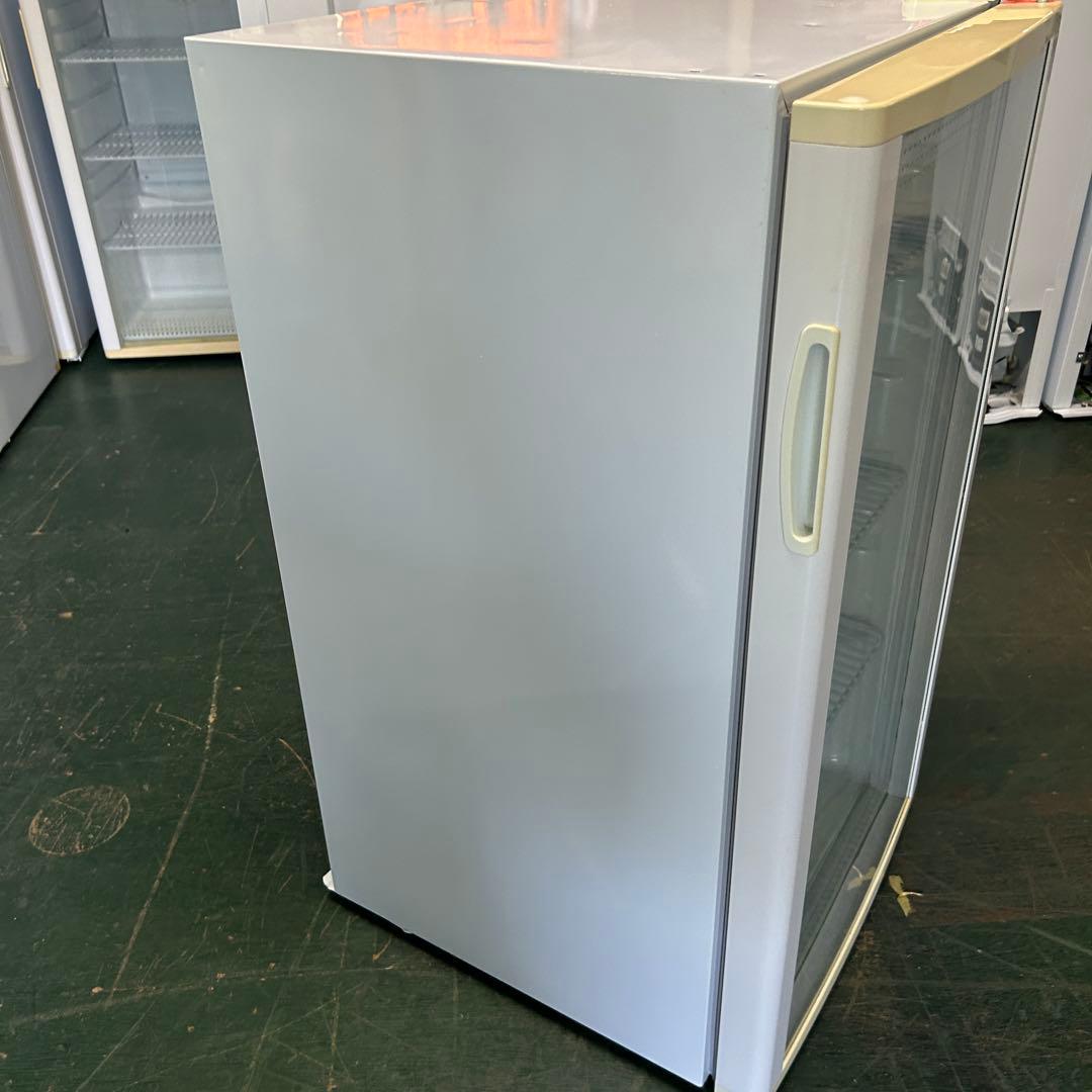 116.業務用 冷蔵ショーケース オフィスコンビニ XW-105 左右開き 小型