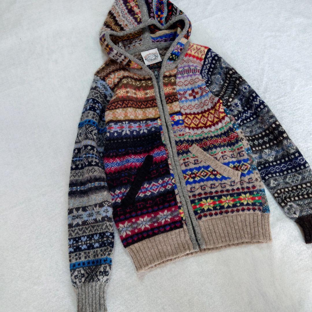 美品!!Jamieson's ビームスプラス別注　コラボ　パーカー　М