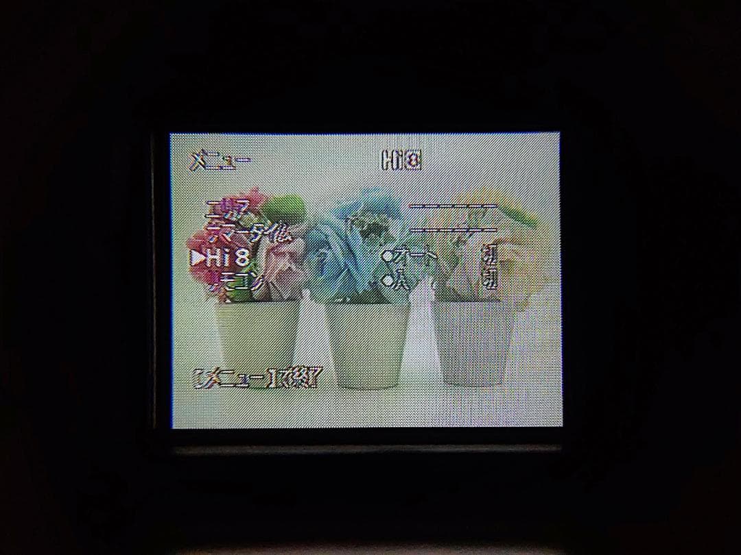 8mmテープのダビングに！ SONY ビデオカメラ CCD-TR1 02