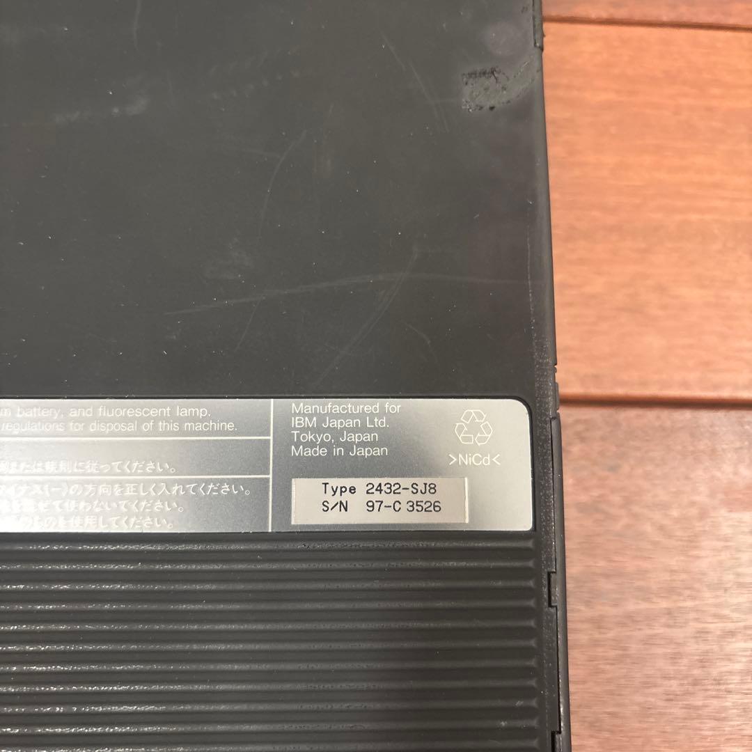 【ジャンク品】IBM ThinkPad 220 2432-SJ8 ②