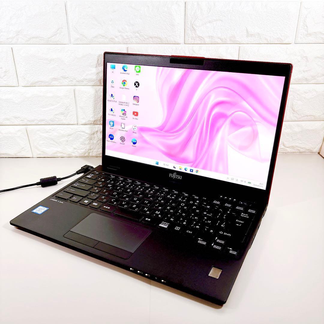 高性能i5✨薄型軽量 第８世代 快適SSD すぐ使える ノートパソコン 富士通