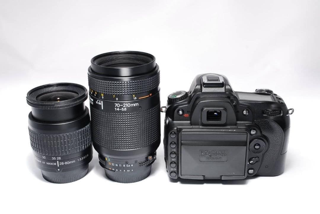 ♥Nikon D90♥ すぐ撮れる 標準＋望遠ダブルレンズセット