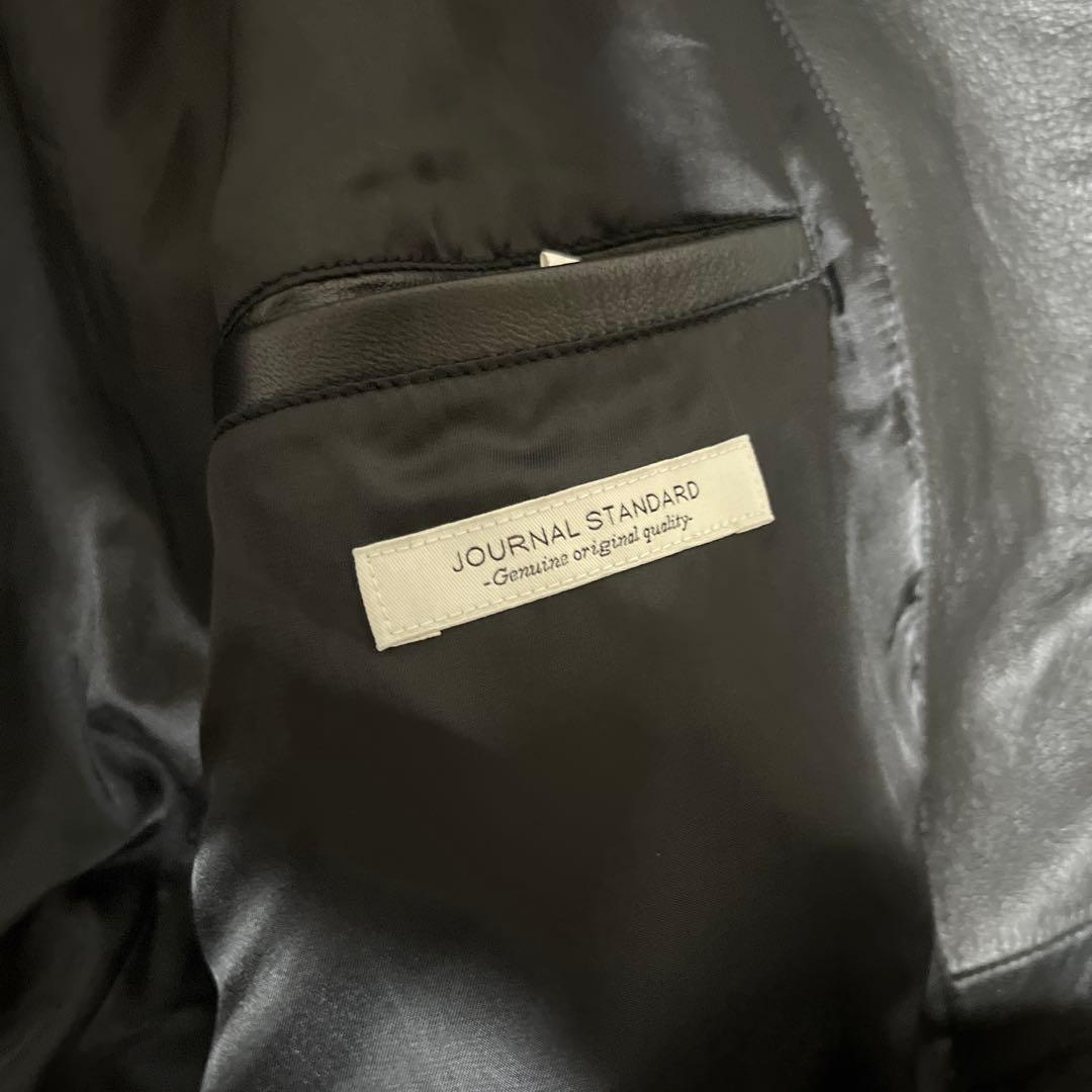 ジャーナルスタンダード ウォッシュド カーコート レザージャケット