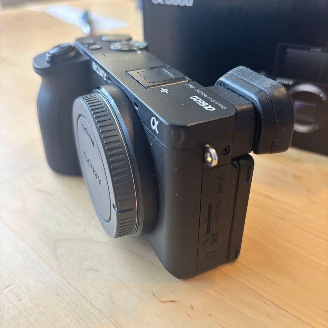 ショット数1470）SONY α6600ボディ/ILCE6600ケージ、ムック付