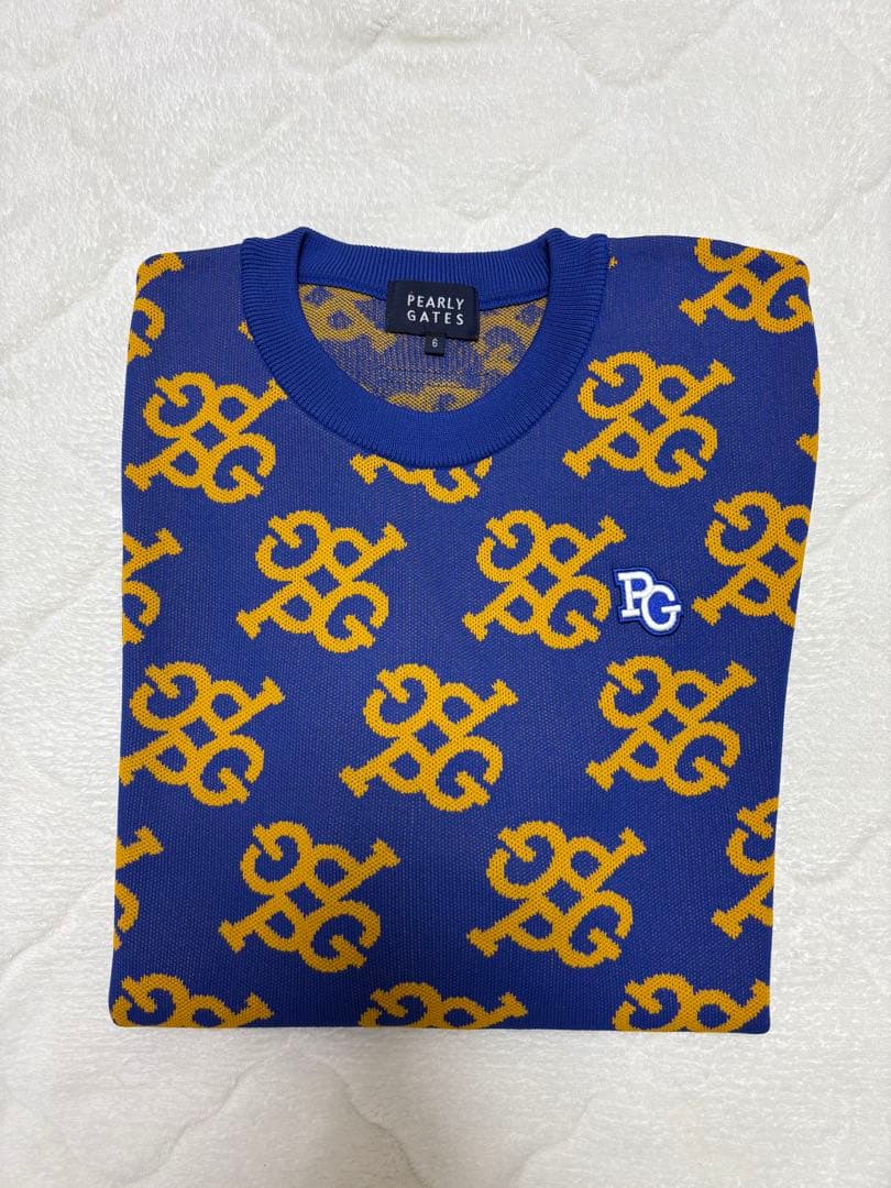 PEARLY GATES ロゴ　ニット　セーター