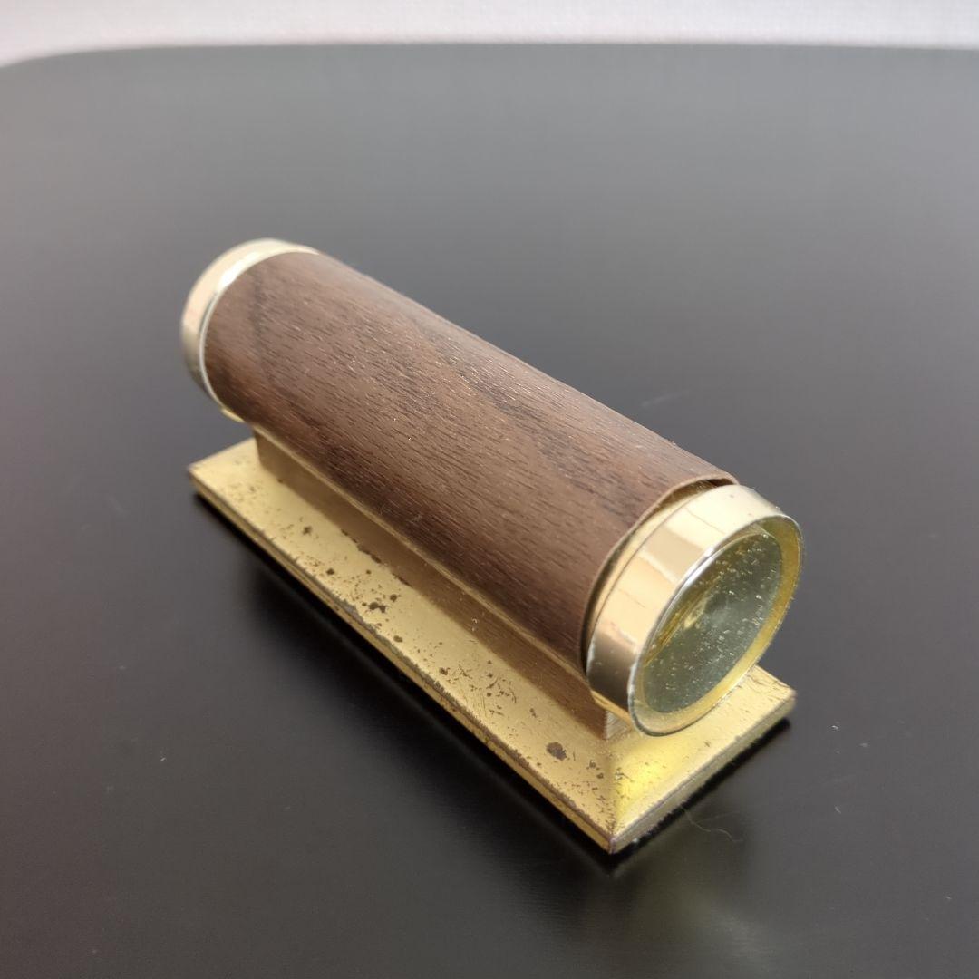 パークシャーマン 卓上デスクカレンダー ヴィンテージ 木目調 レトロ