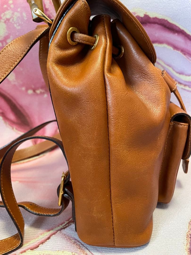 お値下げ可♡GUCCI グッチ バンブー レザー ミニリュック