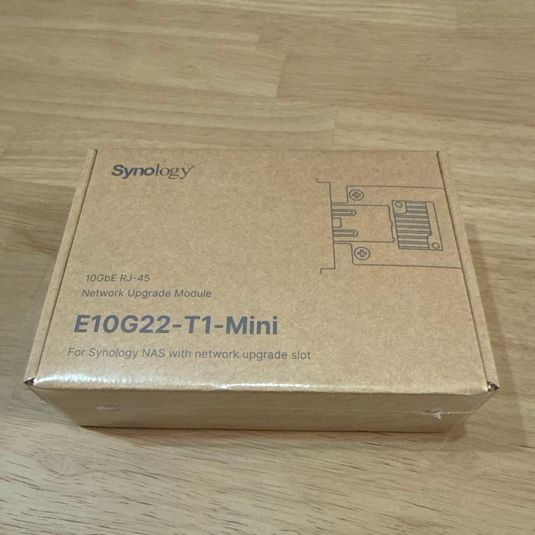 新品未開封品　Synology E10G22-T1-Mini