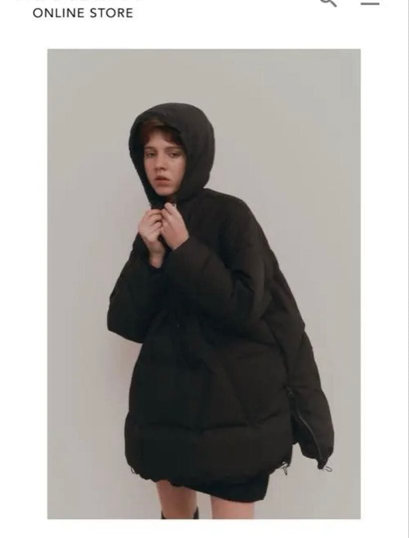 未使用級　MACHATTダウンジャケット ブラック Fサイズ　マチャット