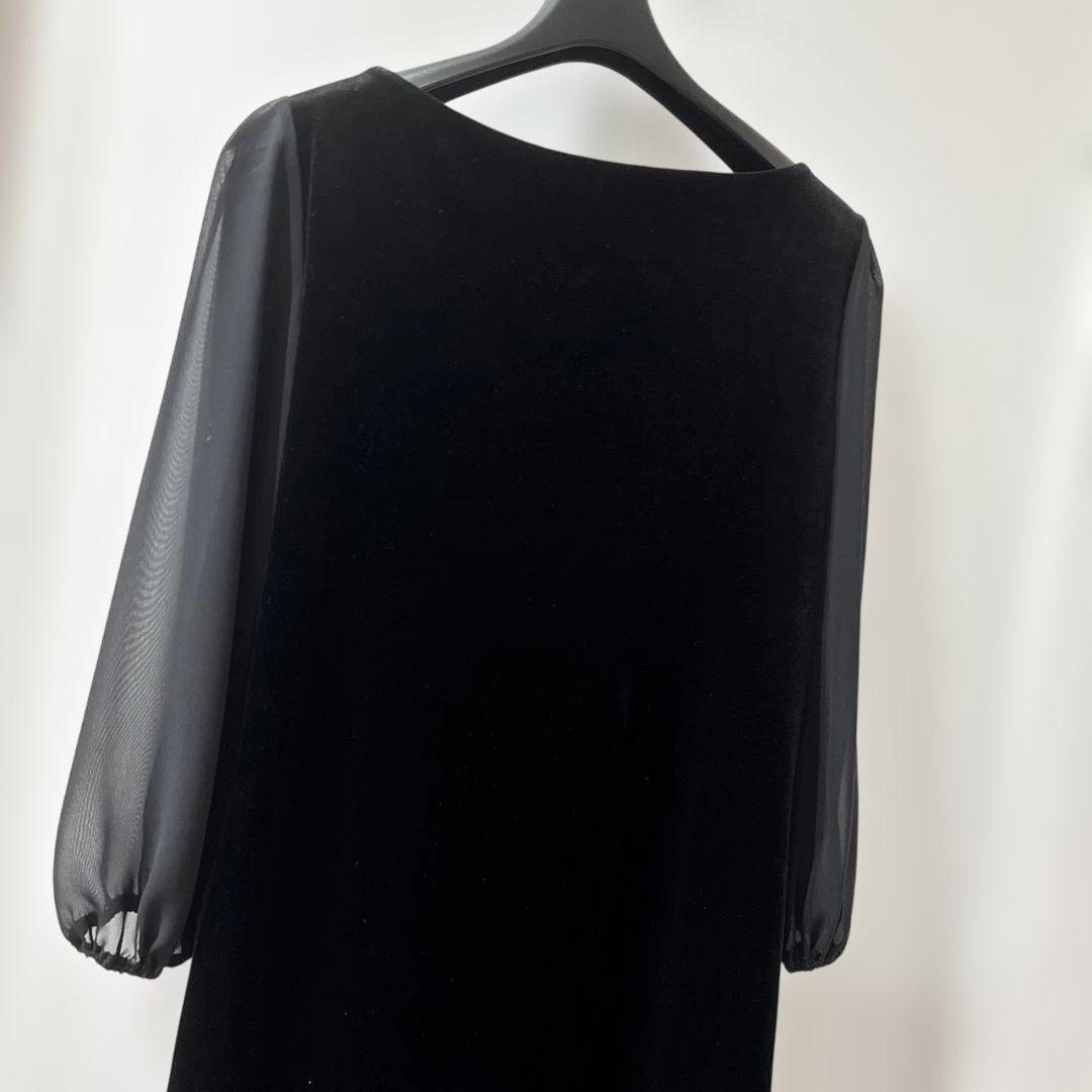 FOXY VELVET NOIR ブラックワンピース38