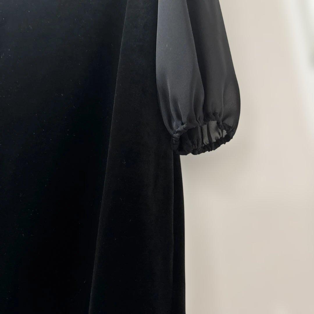 FOXY VELVET NOIR ブラックワンピース38