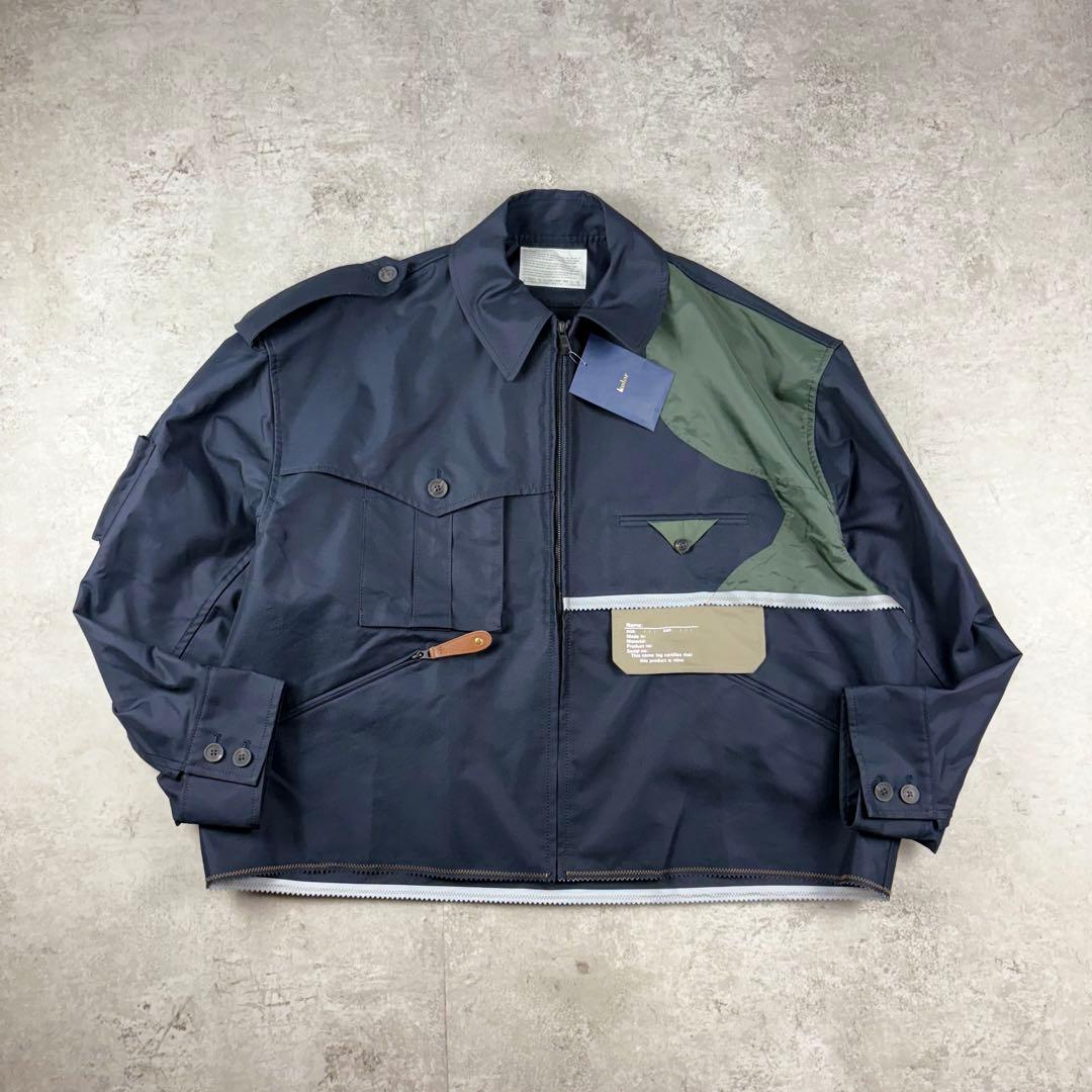 kolor カラー　2 コットン ジャケット　25SCM-G06107 25SS