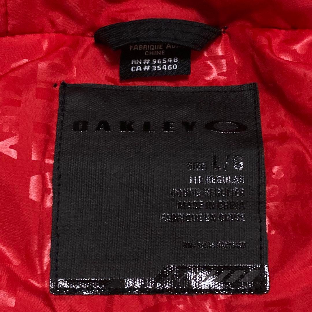 【美品】OAKLEY オークリー スノーボードウェア ジャケット ブラック L