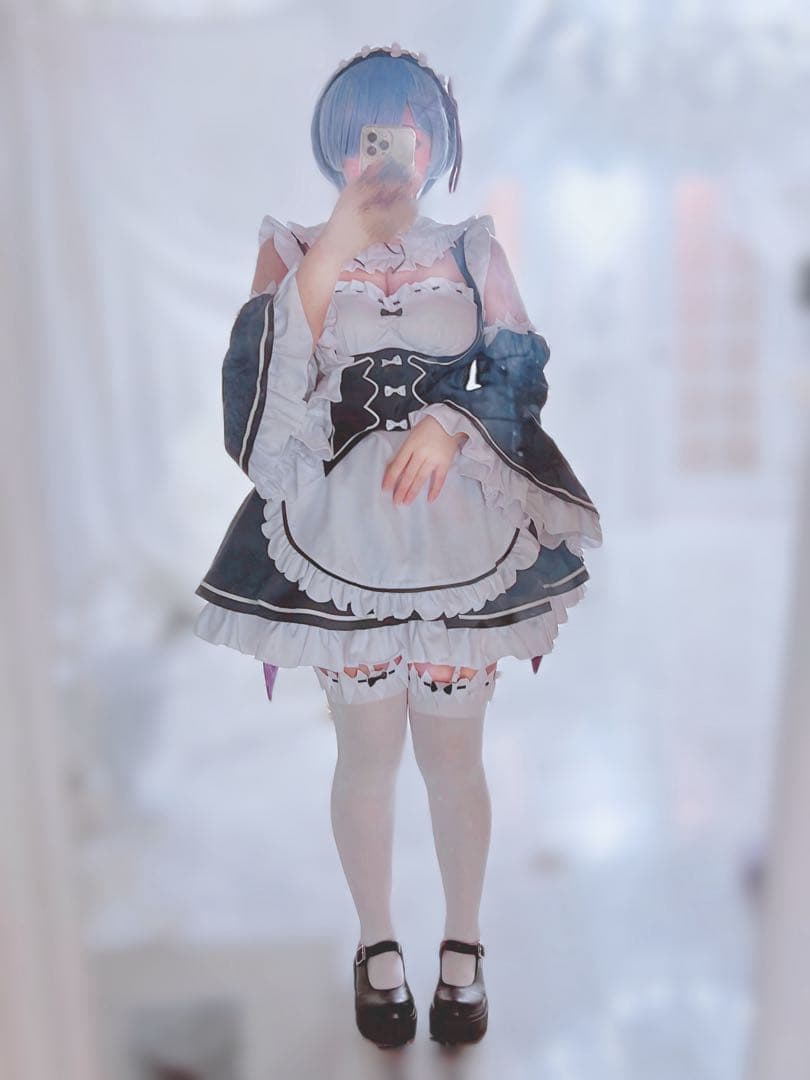 T*i様 36 リゼロ Re:ゼロから始める異世界生活 レム メイド服 コスプレ