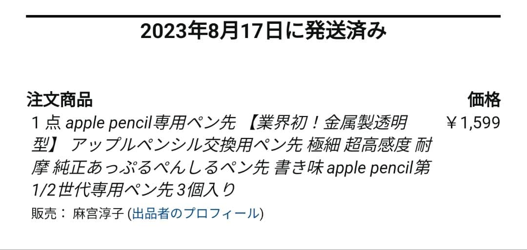 【即購入OK】Apple Pencil 第2世代 ペン先おまけつき！