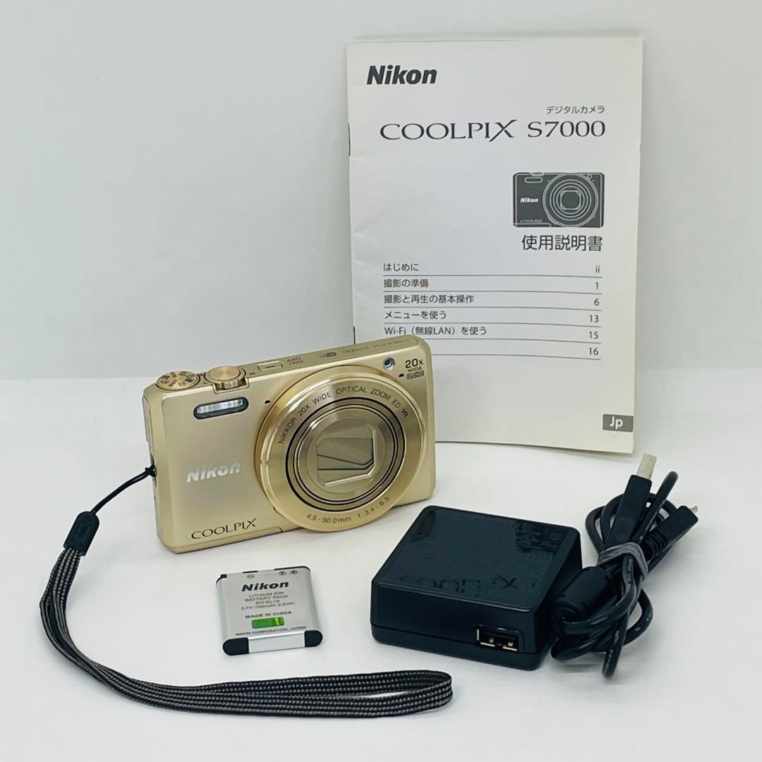 Nikon ニコン　コンパクトデジタルカメ　COOLPIX S7000