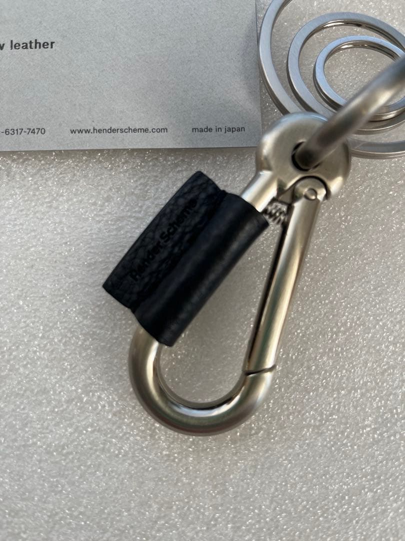 【人気！】Hender Scheme カラビナ fi-re-khb 黒