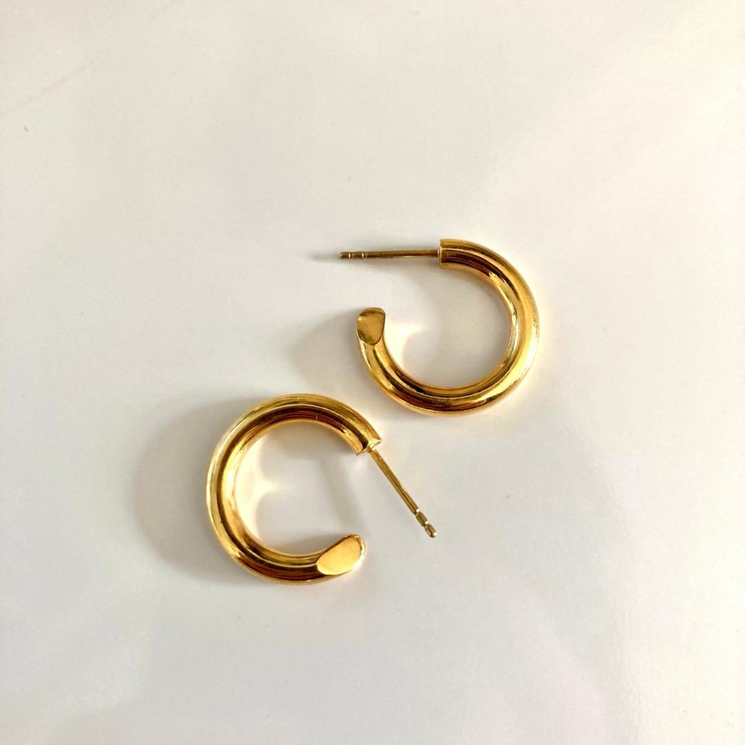 両耳　3.5×21mm シルバー925 18k ピアス 山田涼介