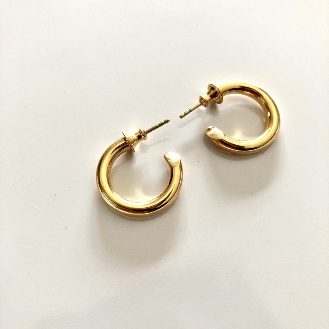 両耳　3.5×21mm シルバー925 18k ピアス 山田涼介