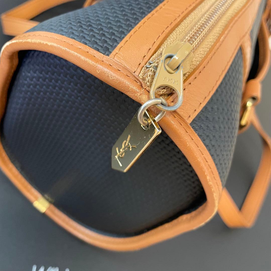 YVES SAINT LAURENT イヴサンローランミニボストン