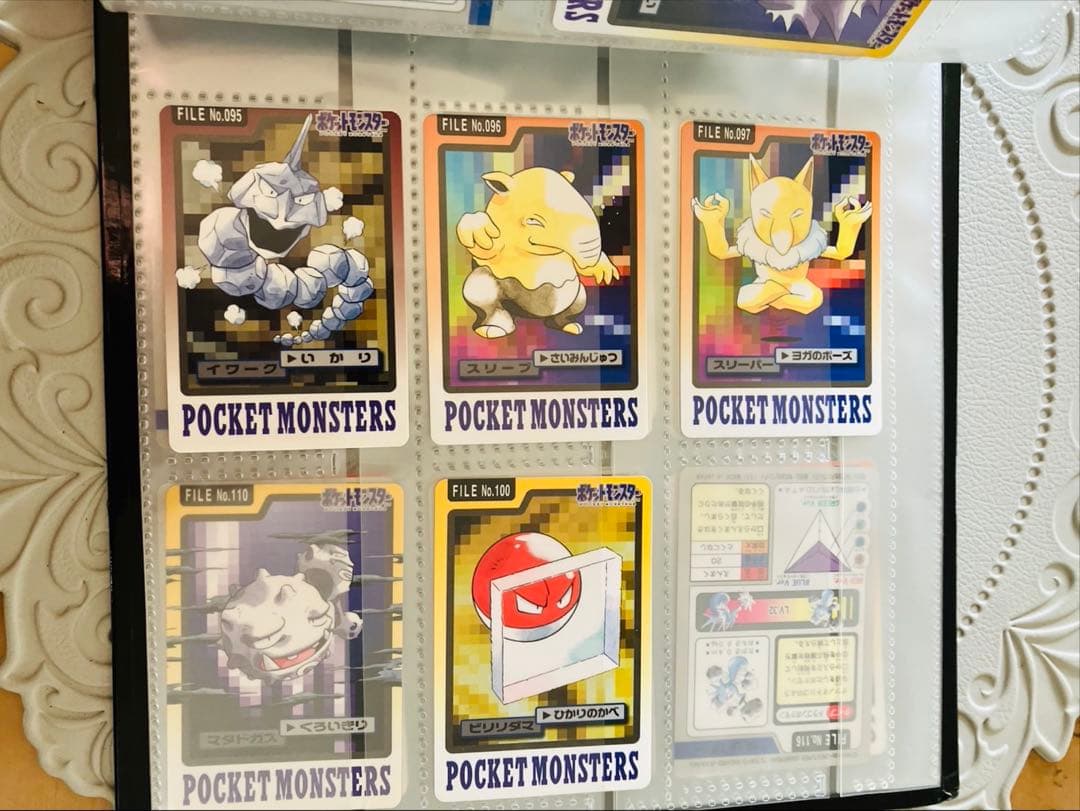 ポケモン カードダス 初期 大量まとめ売り ファイル付き サンダー プリズム