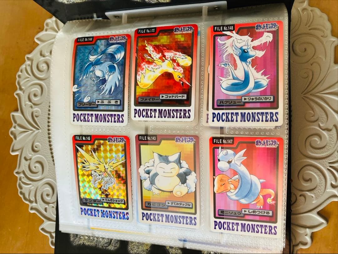 ポケモン カードダス 初期 大量まとめ売り ファイル付き サンダー プリズム