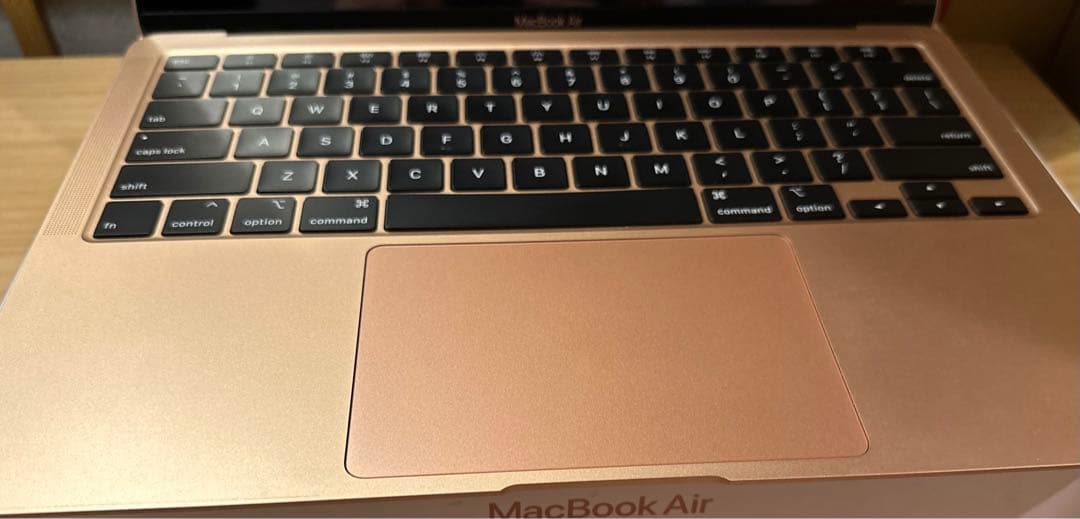 MacBook Air ゴールド　2020 13インチ　バッテリー交換済