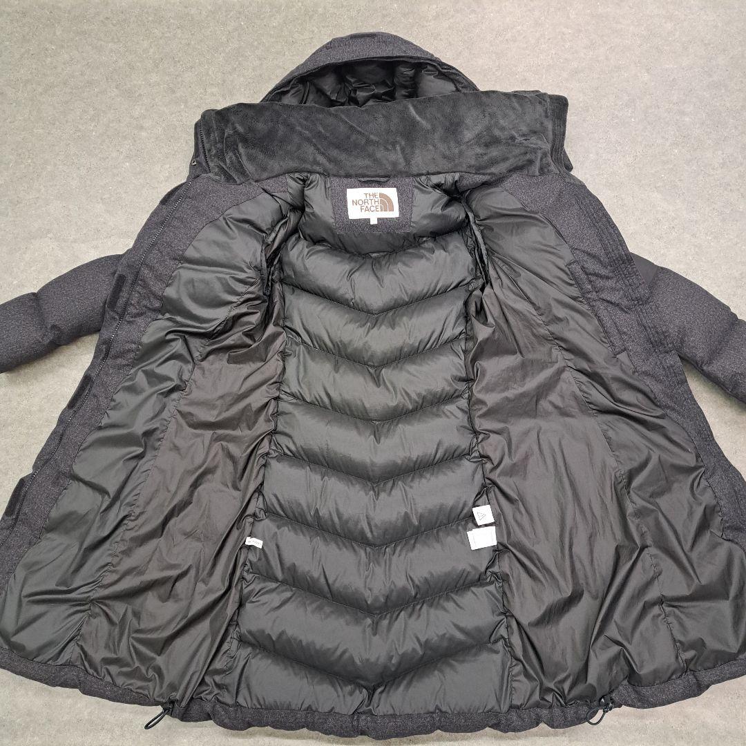 【大人気】ノースフェイス ミドル丈 ダウンコート レディースXS