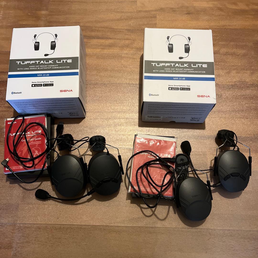 ２個セット　SENA TUFFTALK-LITE-02 Helmet Mount