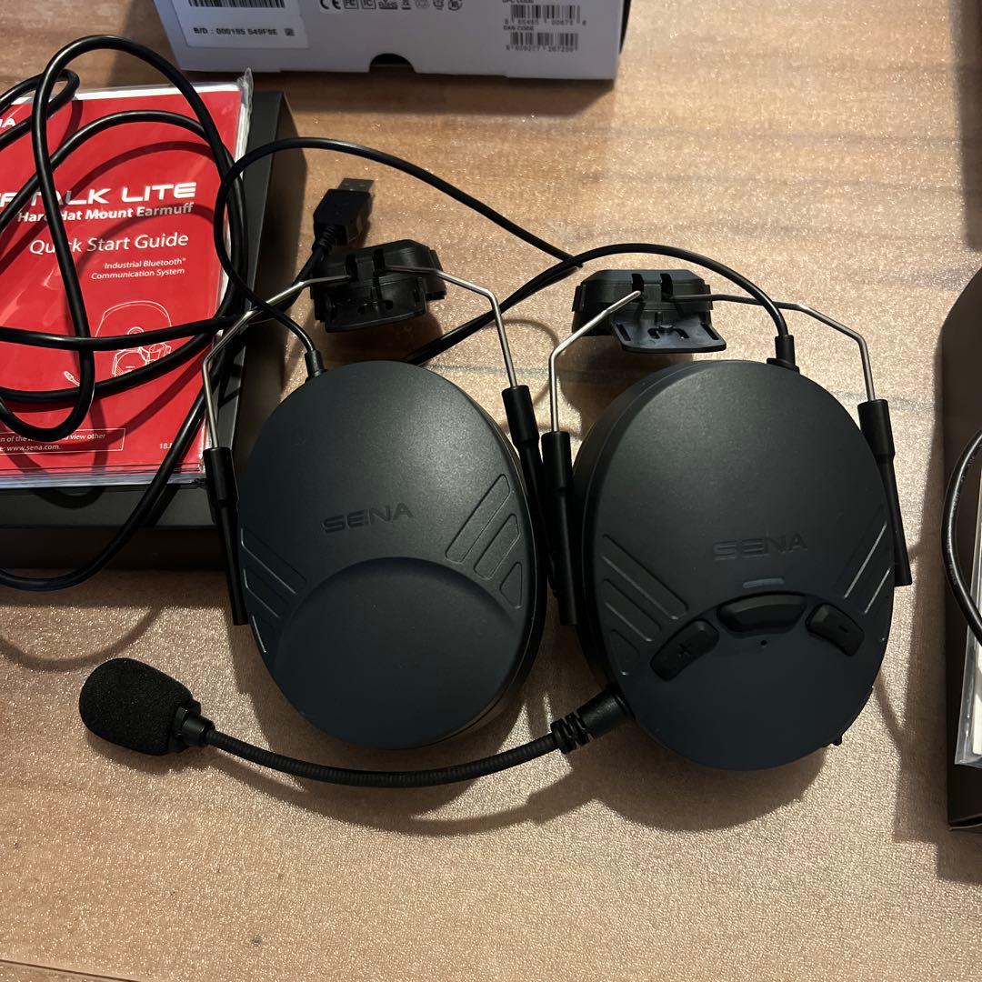 ２個セット　SENA TUFFTALK-LITE-02 Helmet Mount