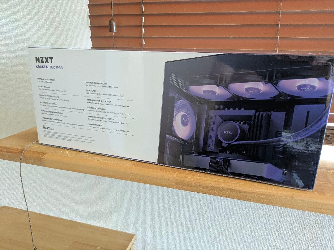 N*a様 NZXT KRAKEN 360 RGB 冷却クーラー【新品未使用】