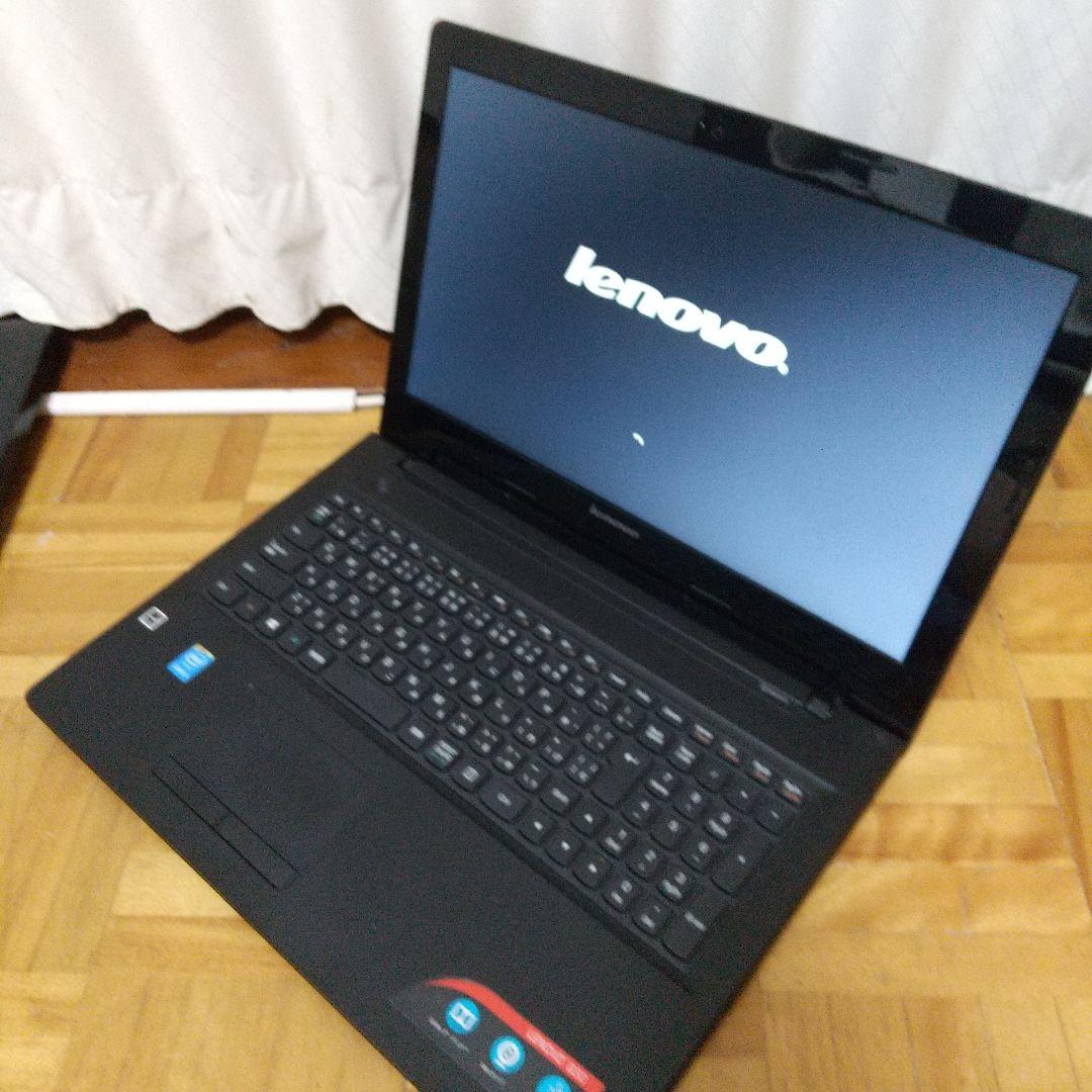 Lenovo 15.6インチ ノートPC ブラック Office